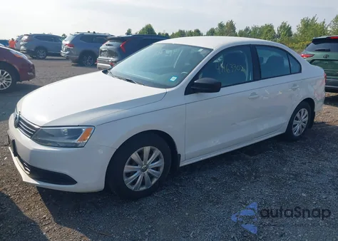 2012 Volkswagen Jetta 2.0L S z USA, uszkodzony, nr VIN 3VW1K7AJ8CM358041